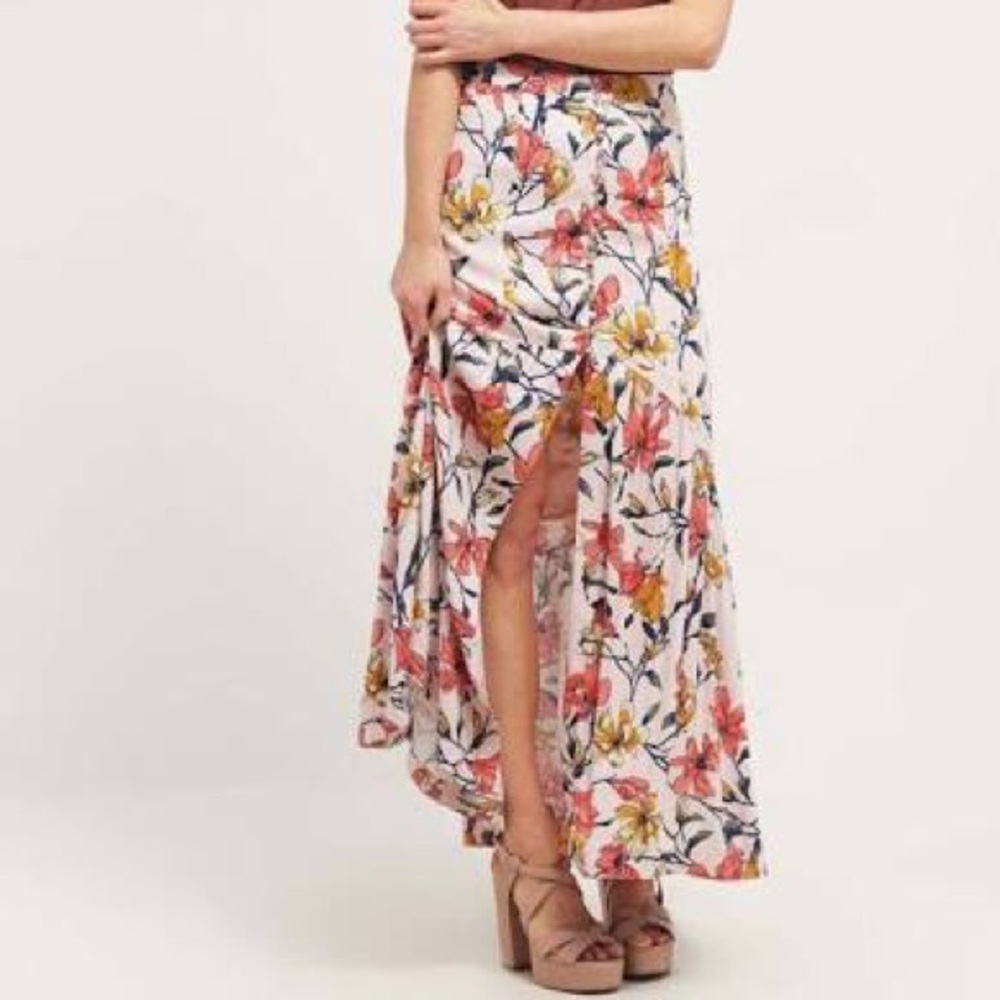 Free people Maxi floral skirt